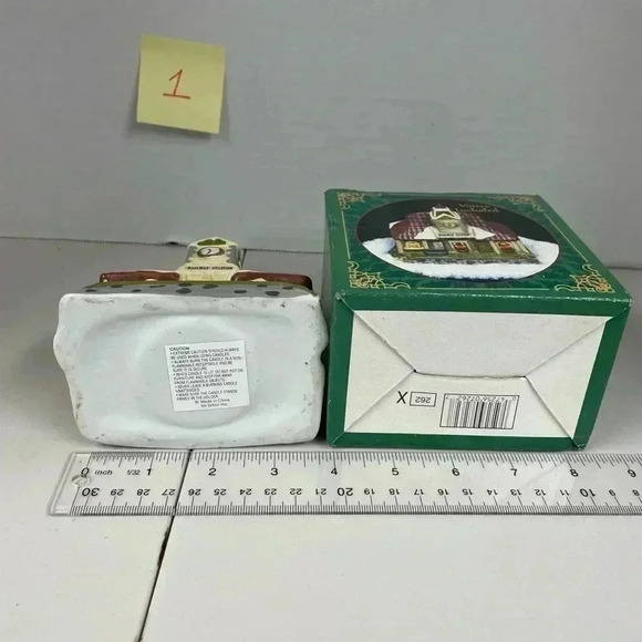 Giftco Inc Ceramic Train Station Votive Candle Holder - Picture 5 of 7